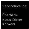 Servicelevel.de 
Überblick
Klaus-Dieter Körwers